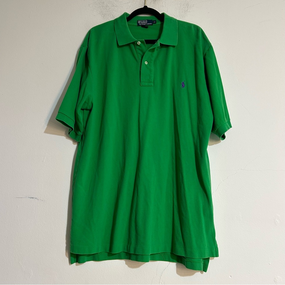 Polo Ralph Lauren Kelly Green Short Sleeve Polo Large Tall